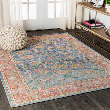 Alba Modern Faded Peshawar Area Rug